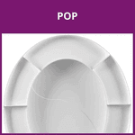 Assento Sanitário Oval Popular Branco Astra