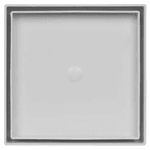 Ralo Oculto Para Banheiro Anti-inseto 10cmx10cm Astra Quadrado Br