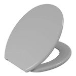 Assento Sanitário Oval Soft Cinza 2 Astra