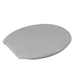 Assento Sanitário Oval Soft Cinza 2 Astra