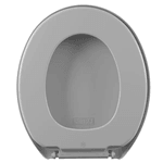 Assento Sanitário Oval Soft Cinza 2 Astra