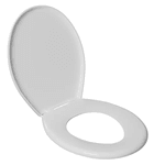 Assento Sanitário Oval Master Branco Astra