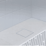 Ralo Oculto Quadrado Universal De 15x15cm Branco Astra