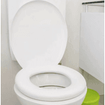 Assento Sanitário Oval Almofadado Slim Conforto Astra