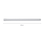 Braço para Chuveiro de 40cm com Rosca de 1/2" Branco Astra
