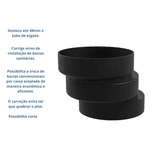 Bolsa Excentrica Astra 4" Saida de Bacia