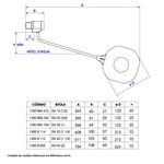 Torneira de Boia 3/4" 1350.BSA.034 Deca