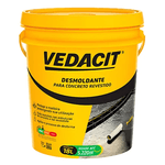 Desmoldante Vedacit 18 Litros Desmol P/ Concreto Revestido Branco