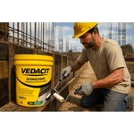 Desmoldante Vedacit 18 Litros Desmol P/ Concreto Revestido Branco