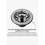 Válvula De Escoamento Standard Para Cozinha 3.1/2 01732404 Docol