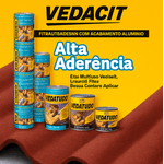 Fita Manta Asfáltica Vedacit 30cmx10mt Multiuso Vedatudo