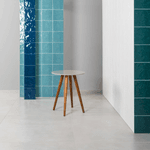 Piso Cerâmico Monocolor Off White Acetinado Borda Arredondada Interno 45x45cm Habitat Eliane