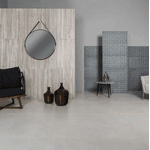 Porcelanato Munari Branco Acetinado 60X60Cm Retificado 1,8m² Eliane