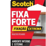 Fita Dupla Face 25 MM x 2 Metros Transparente Fixa Forte Extreme 3M
