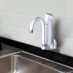 Torneira com Filtro de Parede para Cozinha com Bica Alta Branca Lagune Vitalité Viqua