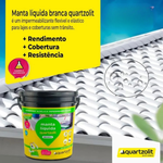 Quartzolit Manta Líquida Térmica 7 BD 18kg – Impermeabilizante Acrílico com Isolamento Térmico