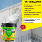 Quartzolit Manta Líquida Térmica 7 BD 18kg – Impermeabilizante Acrílico com Isolamento Térmico