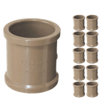 Luva Soldável Krona 50mm – Pacote com 10 Peças