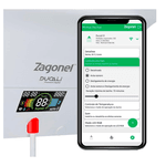 Ducha Eletronica Ducali Premium Branco Zagonel 220v 7500w