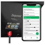 Ducha Eletronica Ducali Premium Preto Zagonel 220v 7500w