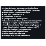 Tinta Esmalte Premium Base Água Preto Irajá 3,6L