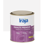 Tinta Esmalte Premium Base Água Branco Fosco Irajá 900ml