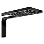 Chuveiro Elétrico De Parede Lorenzetti Acqua Ultra Storm Preto 7.8kw 220 V