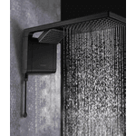 Chuveiro Lorenzetti Acqua Duo Multitemperaturas Preto/Cromado 7800W 220V