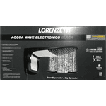 Chuveiro Lorenzetti Acqua Wave Ultra Preto/Cromado 7800W 220V