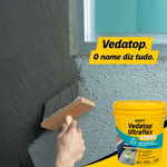 Vedatop Ultraflex 12000 Balde 18kg – Manta Líquida Impermeabilizante Flexível Vedacit