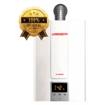 Aquecedor De Água A Gás Lorenzetti Lz 1600 De Branco 15 Litros Digital Gás GN