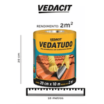 Fita Vedatudo 20cm x 10m - Impermeabilização e Vedação Eficiente