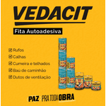 Fita Vedatudo 20cm x 10m - Impermeabilização e Vedação Eficiente