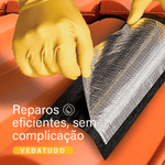 Fita Vedatudo 20cm x 10m - Impermeabilização e Vedação Eficiente