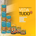 Fita Vedatudo 20cm x 10m - Impermeabilização e Vedação Eficiente