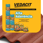 Fita Vedatudo 20cm x 10m - Impermeabilização e Vedação Eficiente
