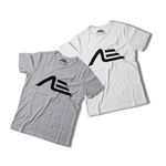 Kit 2 Camisetas Masculina Adaption Cinza/branca
