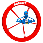 Bomba Rochfer Ultra-51 + Roda D'água 1,90 x 0,17 m