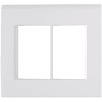 Placa 4x4 com 6 Postos Branco LIZ - Tramontina