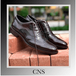 Sapato Social Masculino Oxford Brogue CNS Brown