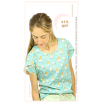  Scrub feminino Trendy de Tricoline – Medical Nursing D2