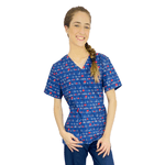 Scrub Tradicional Feminino - Medical Nursing D4 (Blusa Avulsa)