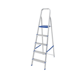 Escada Aluminio Tesoura 5 Degraus Lider