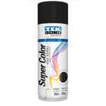 Tinta Spray Preto Alta Temperatura 350ML/250G Tekbond