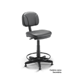 Cadeira secretária Operativa Caixa - Plaxmetal