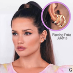 Piercing Fake Juliette Banhado Ouro 18K