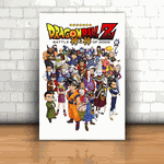 Placa Decorativa - Dragon Ball Z