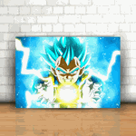 Placa Decorativa - Dragon Ball Z Vegeta