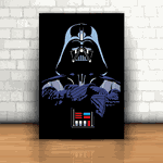 Placa Decorativa - Darth Vader
