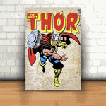 Placa Decorativa - Thor Quadrinhos